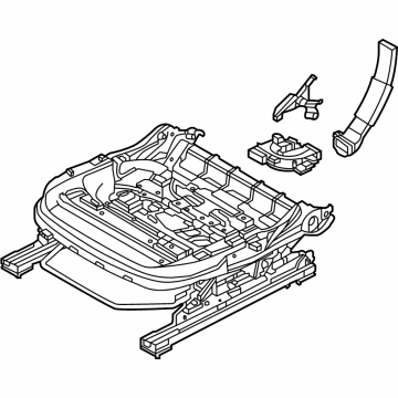 Kia 88600CV500 TRACK ASSY-RH