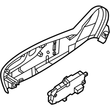 Kia 88020CV000WK SHIELD COVER-FR SEAT