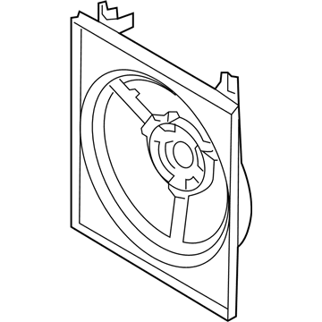 2004 Kia Spectra Fan Shroud - 977352F000