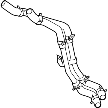 Kia Oil Cooler Hose - 254702GGB0