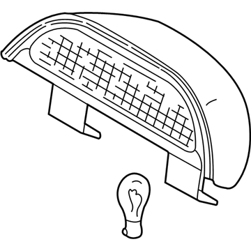 Kia 0K52Y51580BGE Lamp-HMSTOP