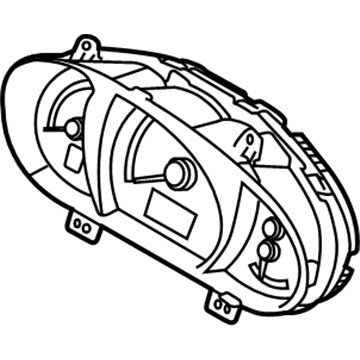 Kia 943703W200 Plate-Window