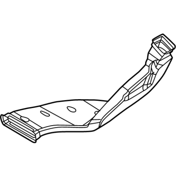 Kia 97360AT000 DUCT-REAR HEATING,LH