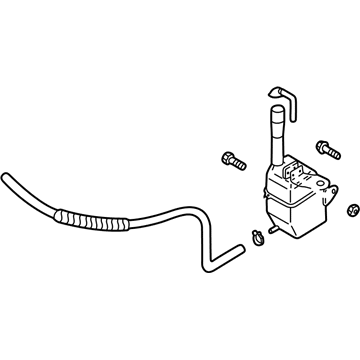 2002 Kia Spectra Coolant Reservoir - 0K2N11535XA