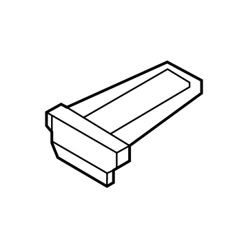 Kia 87243CV100 FRT END PIECE-R/MLDG