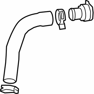 Kia Forte Radiator Hose - 25415M7100