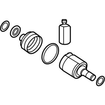 Kia 495L3AO000 JOINT KIT-DIFF SIDE