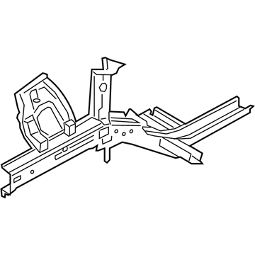 Kia 64602M7010 Member Assembly-Front Si