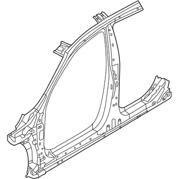 Kia 71110D5001 Reinforcement Assembly-Side Complete