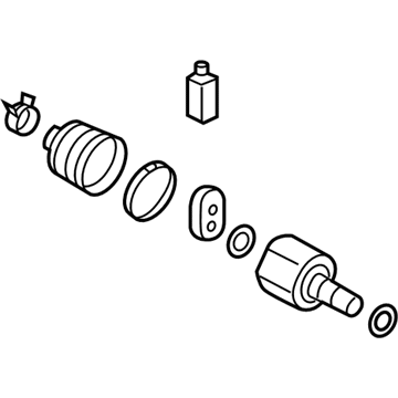 Kia 49535H9100 Joint Kit-Front Axle Differential