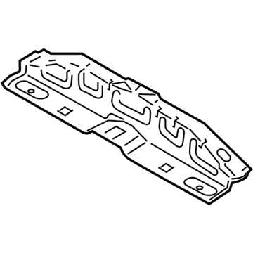 Kia 655212S000 Extension Assembly-Rear Floor