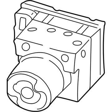 1999 Kia Sephia ABS Control Module - 0K2N1437AZ