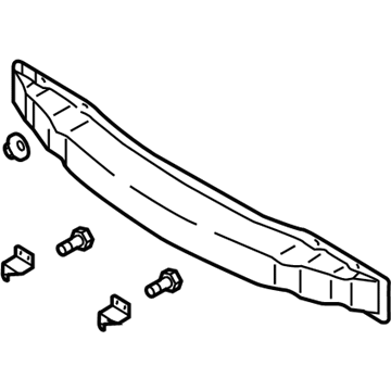 Kia 865303C200 Beam Assembly-Front Bumper