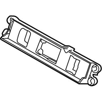 Kia 937012K700 Bezel-Lower Crash Pad Switch Mounting