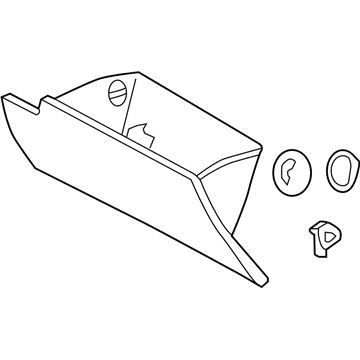 Kia 845104C00087 Housing Assembly-Glove Box