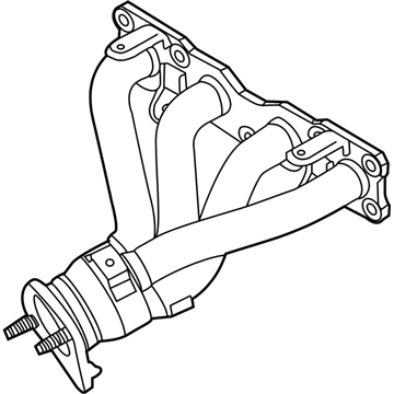 2010 Kia Optima Catalytic Converter - 285112G000