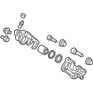 2016 Kia Optima Brake Caliper - 58310D5A30