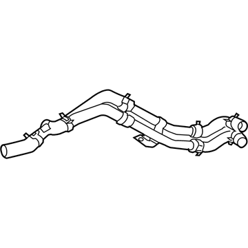 Kia Oil Cooler Hose - 254702GGA0