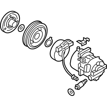 Kia Sportage A/C Compressor - 97701D3950