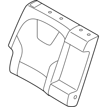 Kia 89450AT110 PAD ASSY-REAR SEAT B