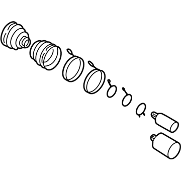 Kia 0K52Y2253X Boot Set