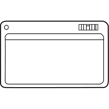 Kia 46796D4200 Information Tag