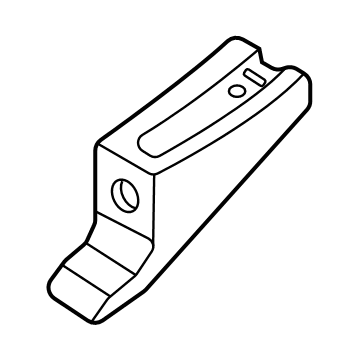 Kia 86525P1EA0 BRACKET ASSY-FR BUMP