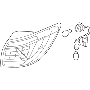 2014 Kia Sportage Back Up Light - 924013W520