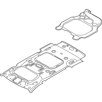 Kia 85421A9000DAA Headlining Assembly