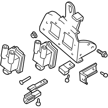 2006 Kia Spectra Ignition Coil - 2730123700