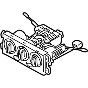 2004 Kia Spectra A/C Switch - 1K2AA61190