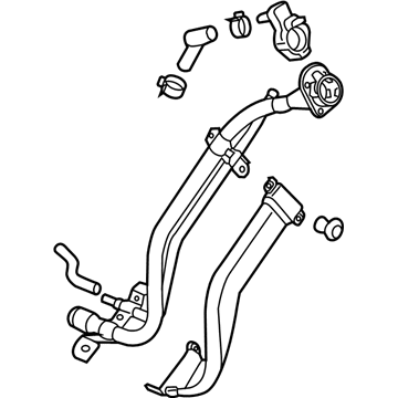 Kia 31030A7500 Filler Neck & Hose Assembly