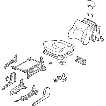 Kia 880033C971BTB Seat Assembly-Front ,LH