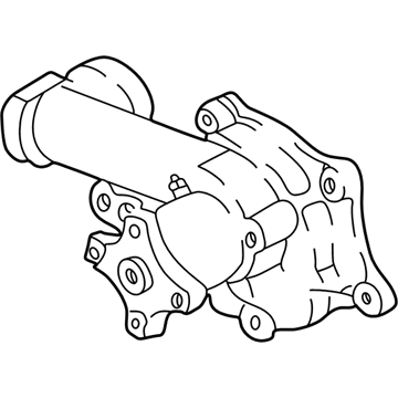 2004 Kia Optima Water Pump - 2510038002