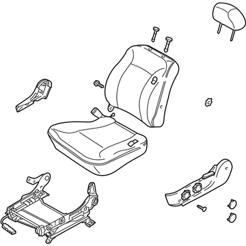 Kia 9K2NA57150A752 Seat-Front ,LH