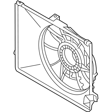 2009 Kia Rondo Fan Shroud - 253501D100