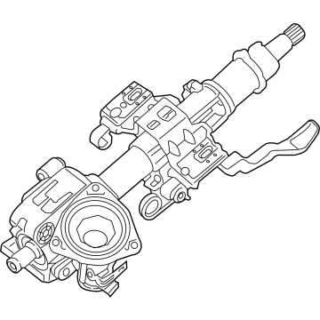 Kia 56390AT050 COLUMN & HOUSING ASSY