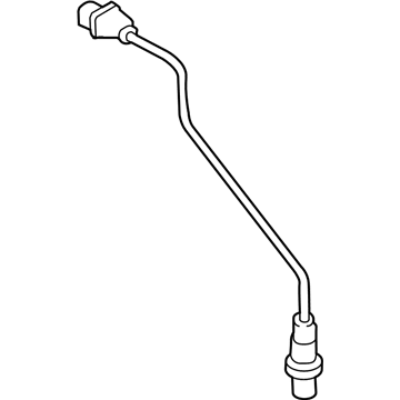 Kia 392103CDB0 Oxygen Sensor Assembly, Rear Right