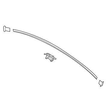 Kia 872611M000 GARNISH Assembly-Roof Si