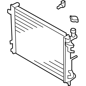 Kia 253101D110 Radiator Assembly