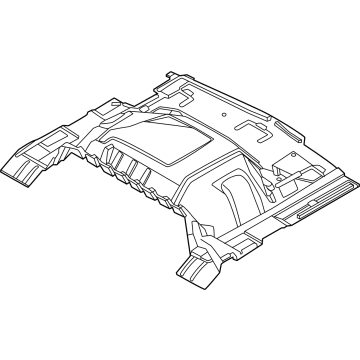 Kia 85750AT500CCV TRAY-LUGGAGE,CENTER