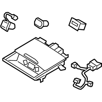 Kia 84680J5480 Tray Assembly-Console Fr