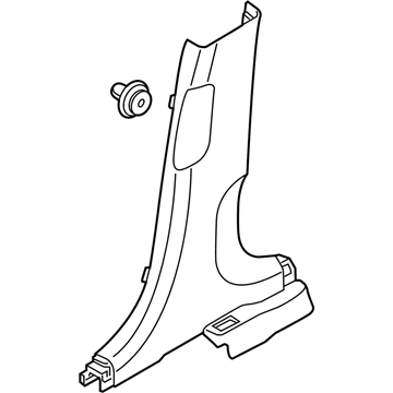 Kia 85835D9500GBU Trim Assembly-Center Pillar