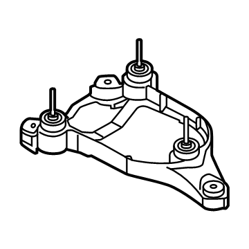 Kia 97703CV200 BRACKET-COMPRESSOR M