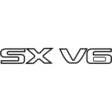 Kia 86313S9030 Sx V6-Emblem