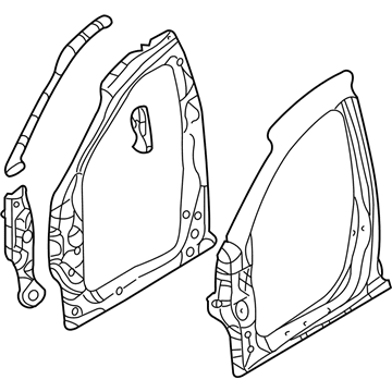 Kia 711114D011 Panel Assembly-Front Side