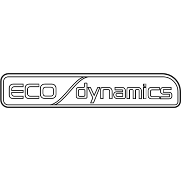 Kia 86314K0100 Eco Dynamics Emblem