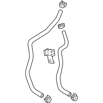 Kia 25450E6500 Hose & Clamp Assembly