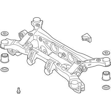 Kia 55405P2000 CROSSMEMBER-Rr