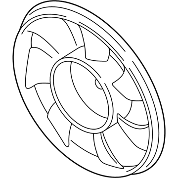 2004 Kia Spectra A/C Condenser Fan - 977372D500